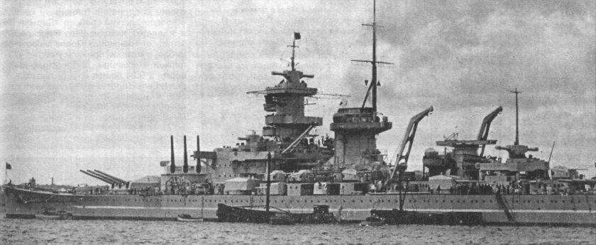 Линкор Кригсмарине бисмарк