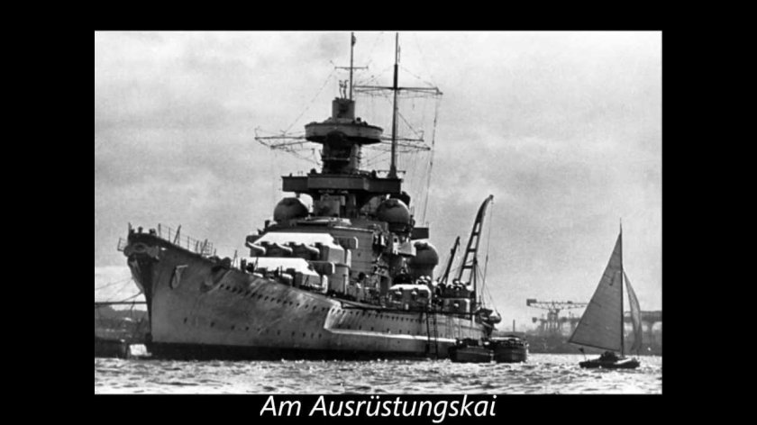 Линкор шарнхорст 1936