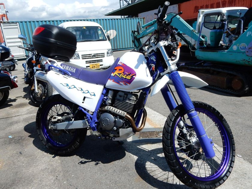Yamaha tt250r Raid old