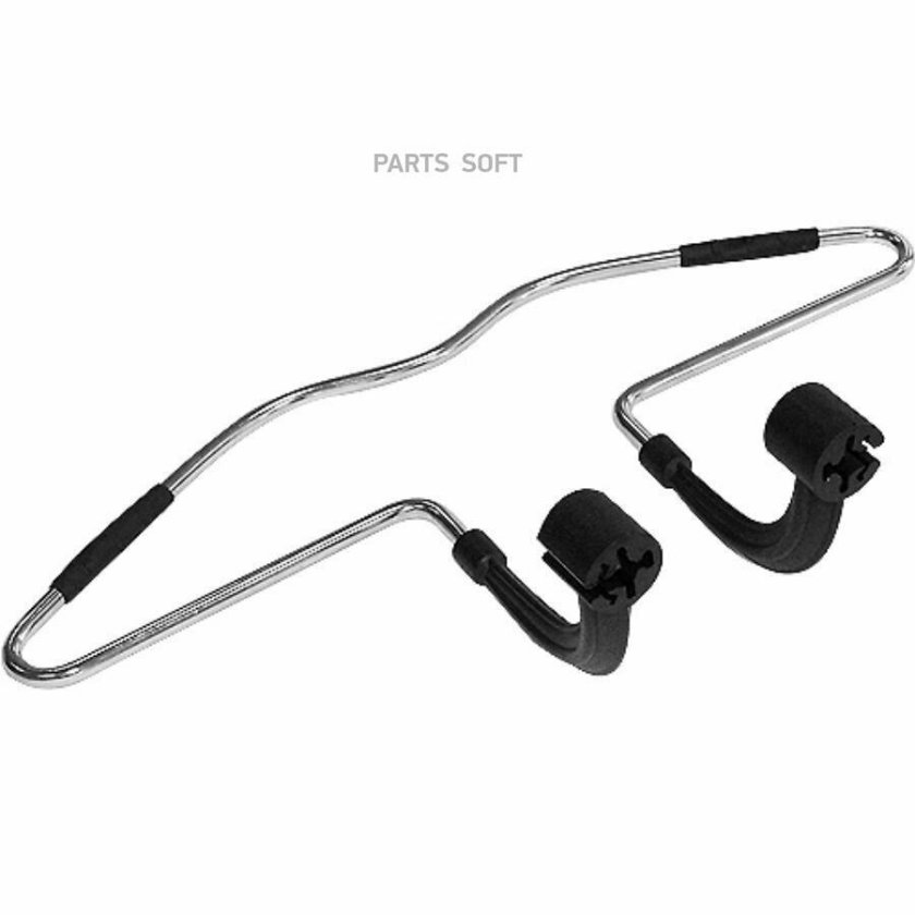 Вешалка автомобильная универсальная хром, AUTOSTANDART 103852