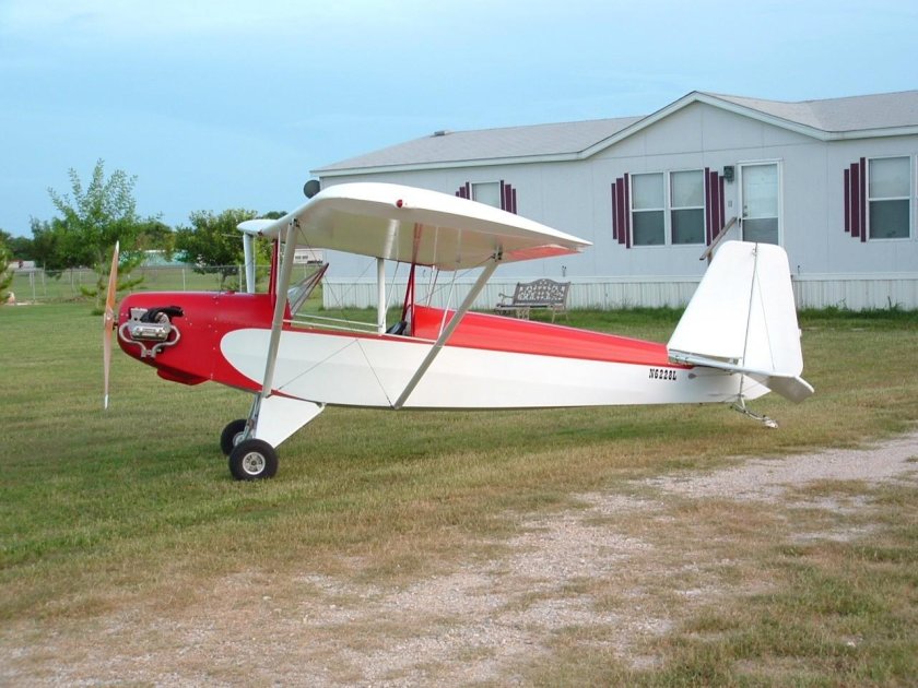 Самолет Техас парасоль