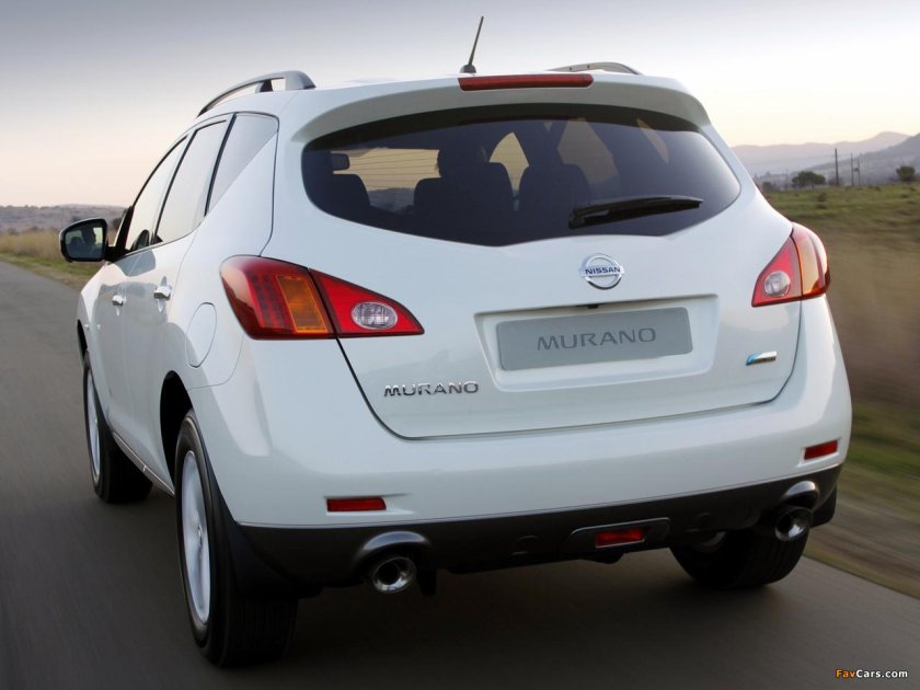 Nissan Murano сзади