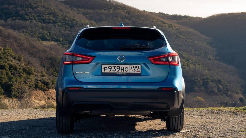 Nissan Qashqai 2020 сзади