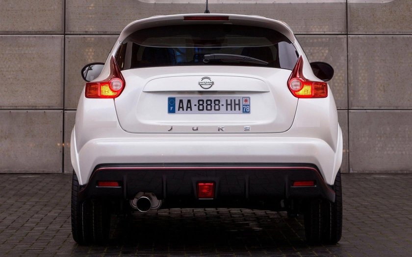 Nissan Juke Nismo сзади