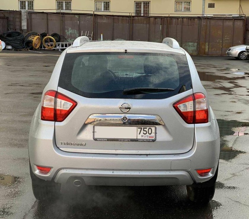 Ниссан Террано 3 вид сзади