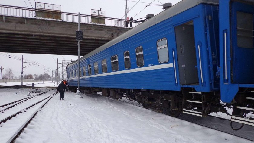 Пассажирский вагон белорусской железной дороги