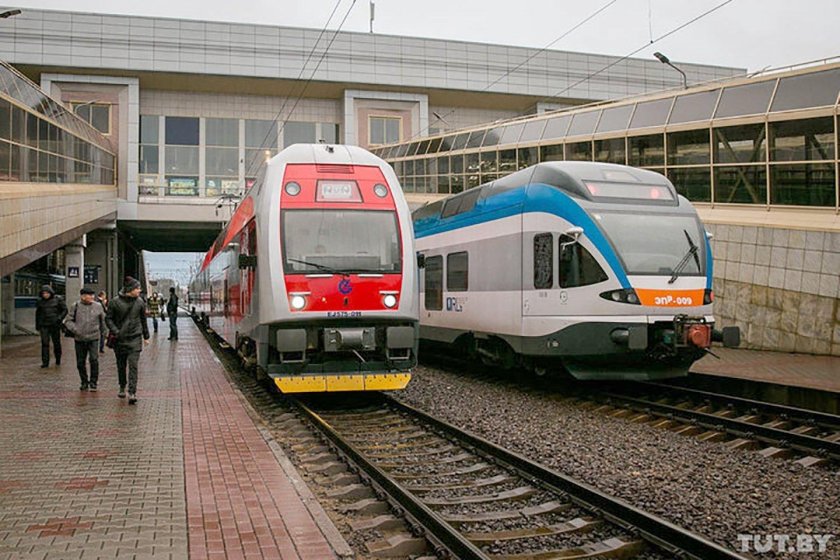 Белорусские поезда