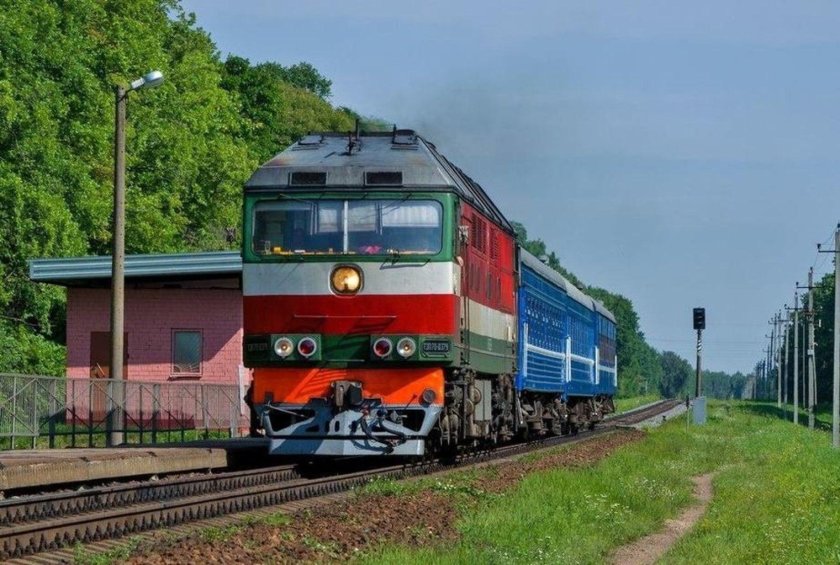 Белорусская чыгунка поезда