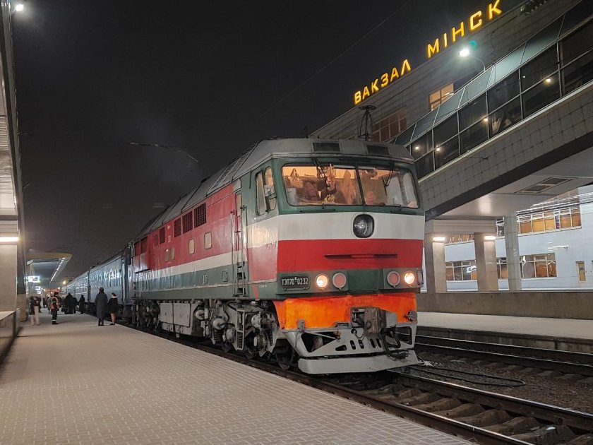 Минск гомель поезд