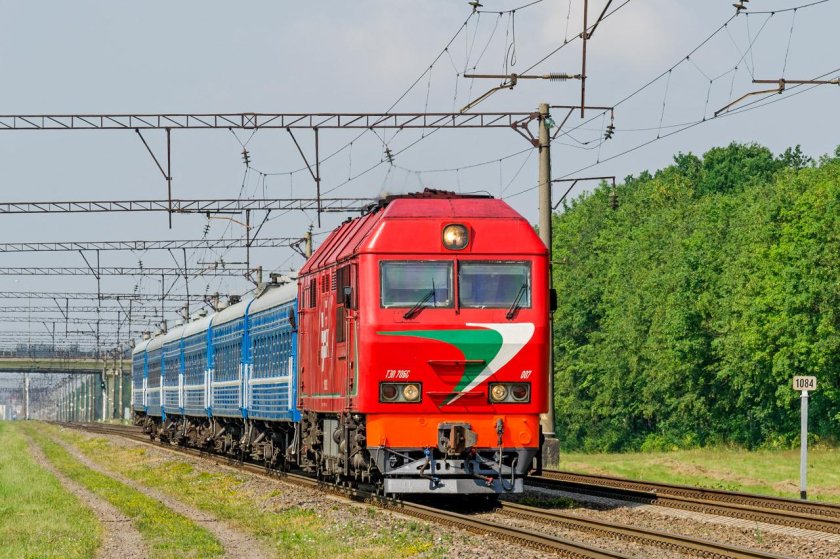 Поезд тэп70бс