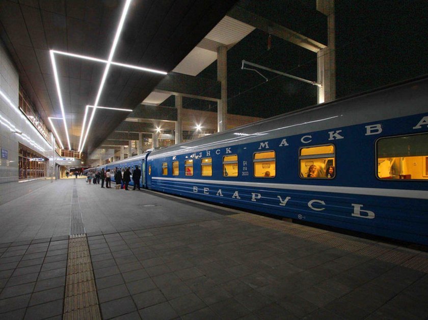 Поезд БЧ Москва Минск