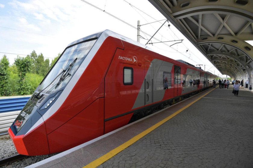 Скоростной поезд Ласточка