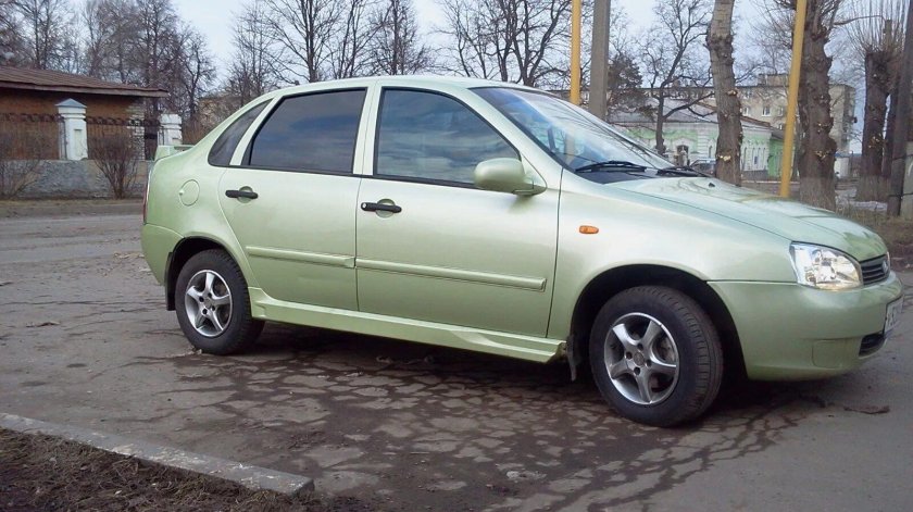 Лада Калина 1 аспарагус
