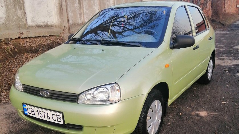 Лада Калина седан 2006 аспарагус