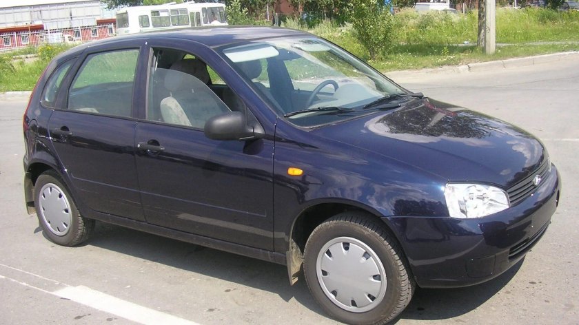 Лада Калина 1 хэтчбек черника