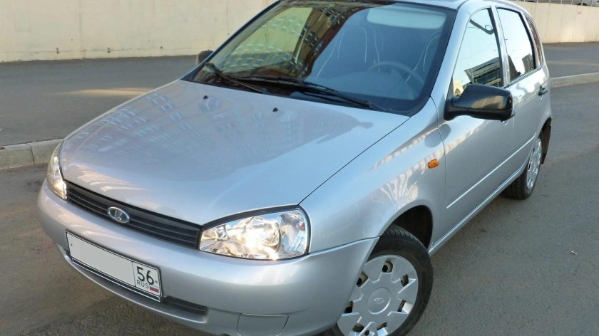 Лада Калина 1 цвет Снежная Королева