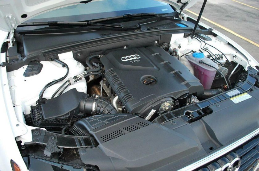 Audi a5 подкапотка
