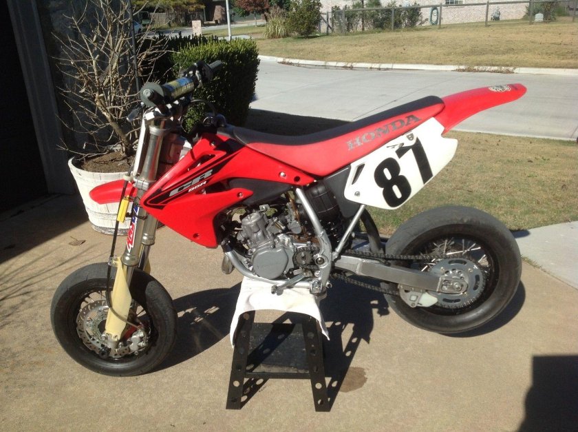 Honda CR 85 мотард