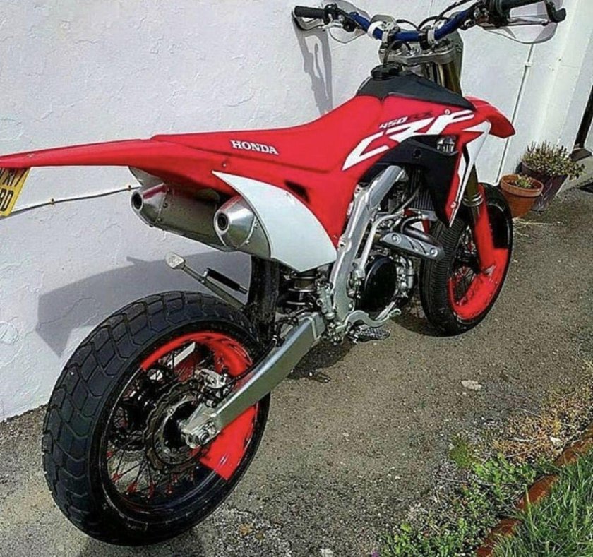 Honda CRF 450 мотард