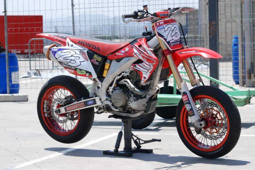 Honda crf450r Supermoto
