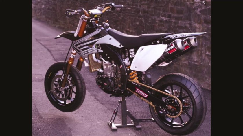 Honda CRF 450 супермото