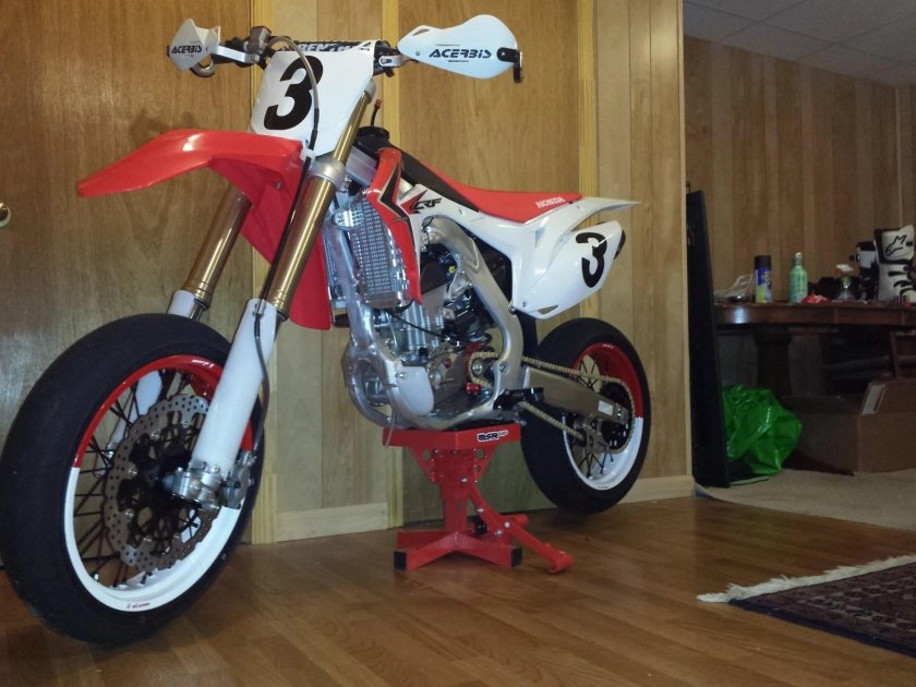 Honda crf450r motard