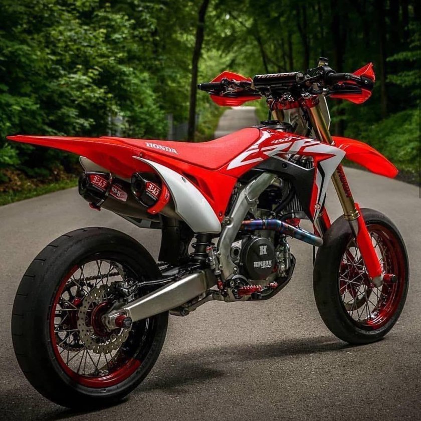 Honda crf450r Supermoto