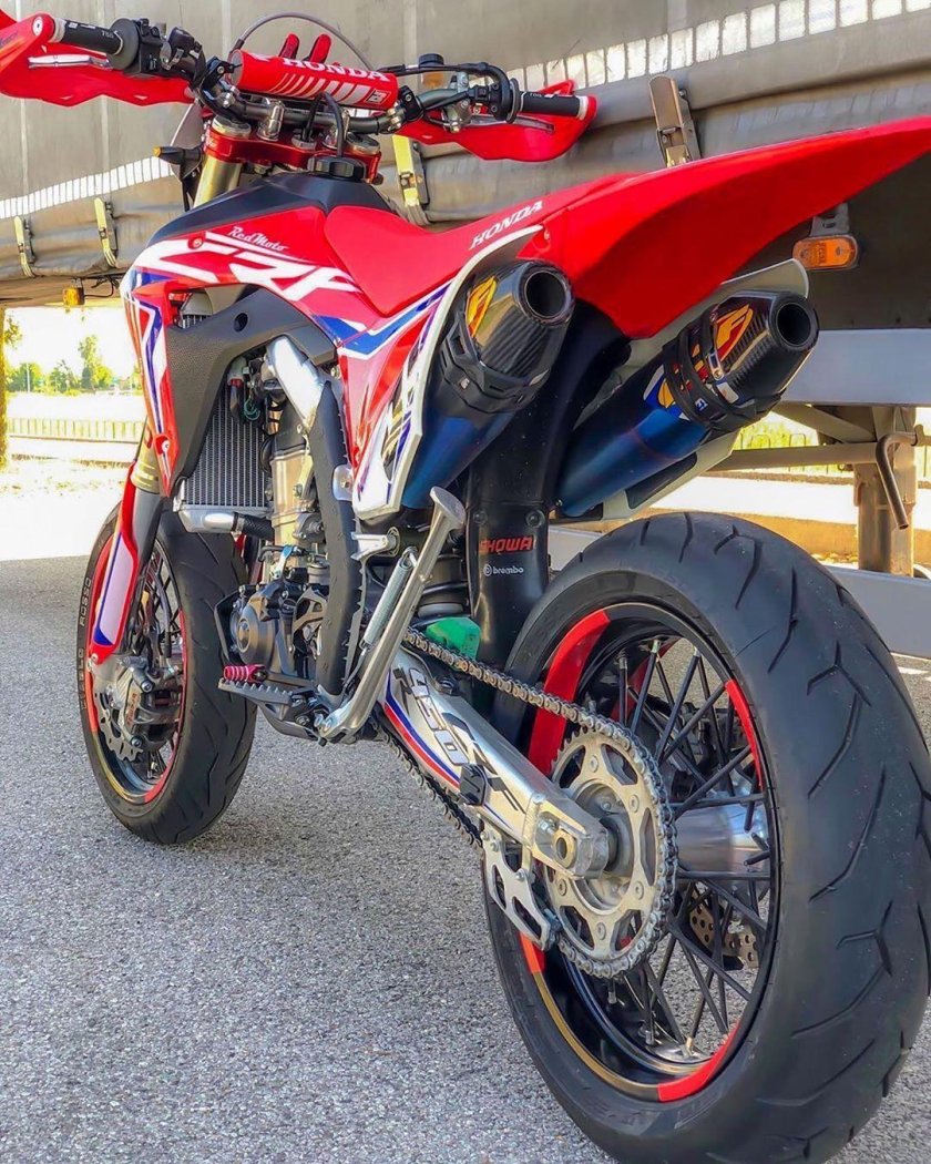Honda crf450r Supermoto