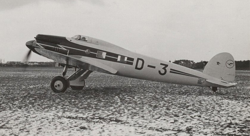 Самолет Heinkel he-70