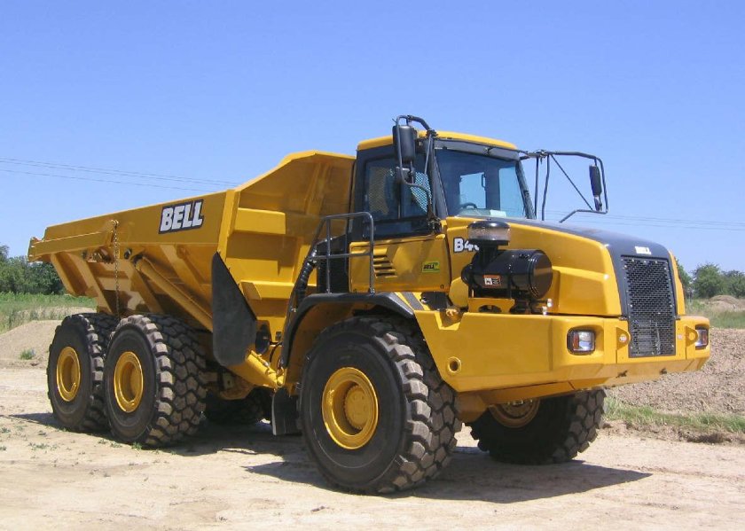 Сочлененный самосвал Белл 40