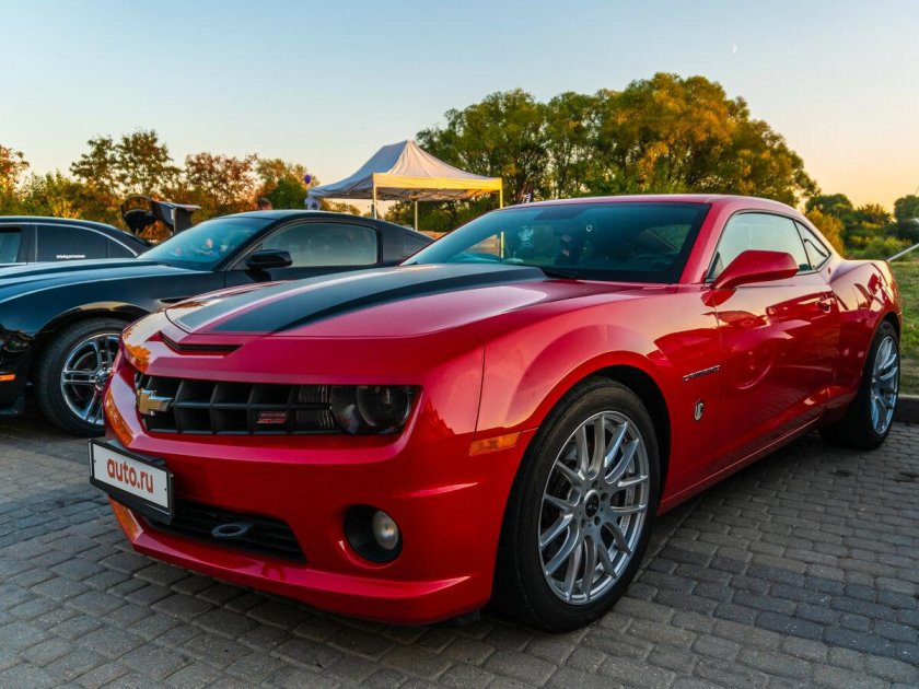 Шевроле камаро красный 2016