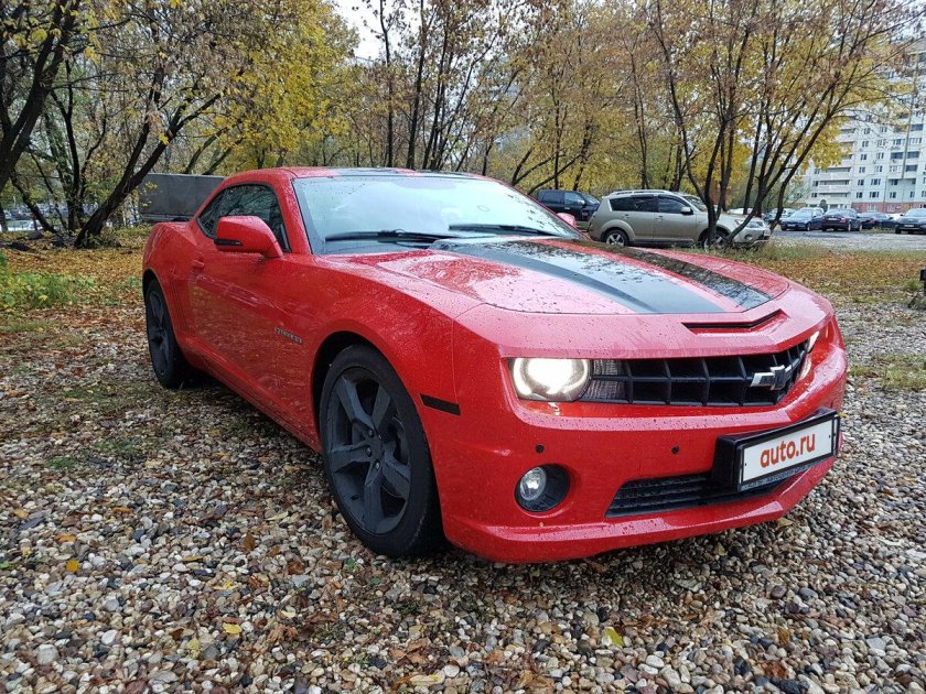 Шевроле Камаро 2012 красный