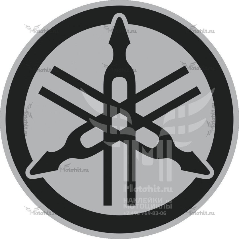 Эмблема ямаха