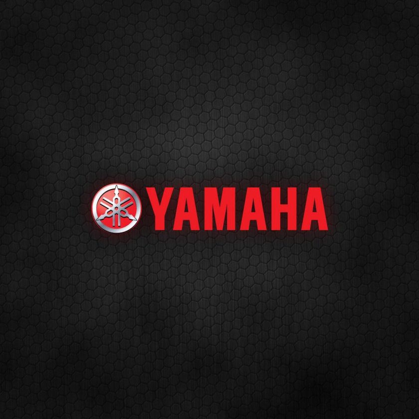 Yamaha надпись