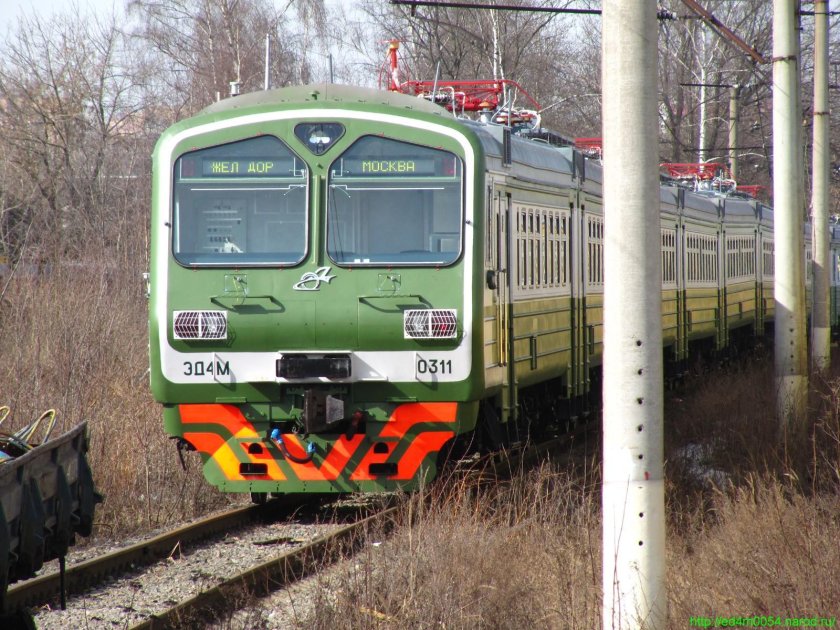 Электропоезд эд4м 0350