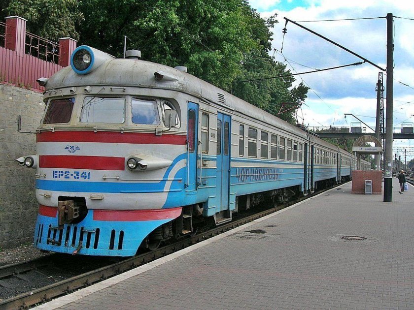 Эр2 электропоезд Украина
