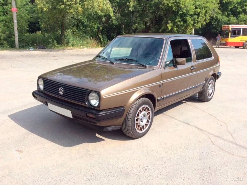 Фольксваген гольф 2 поколения