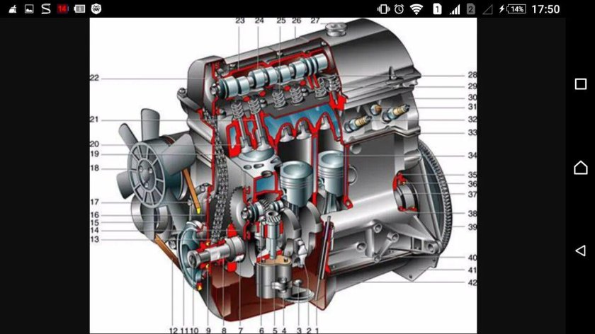 Двигатель внутреннего сгорания ВАЗ 21213
