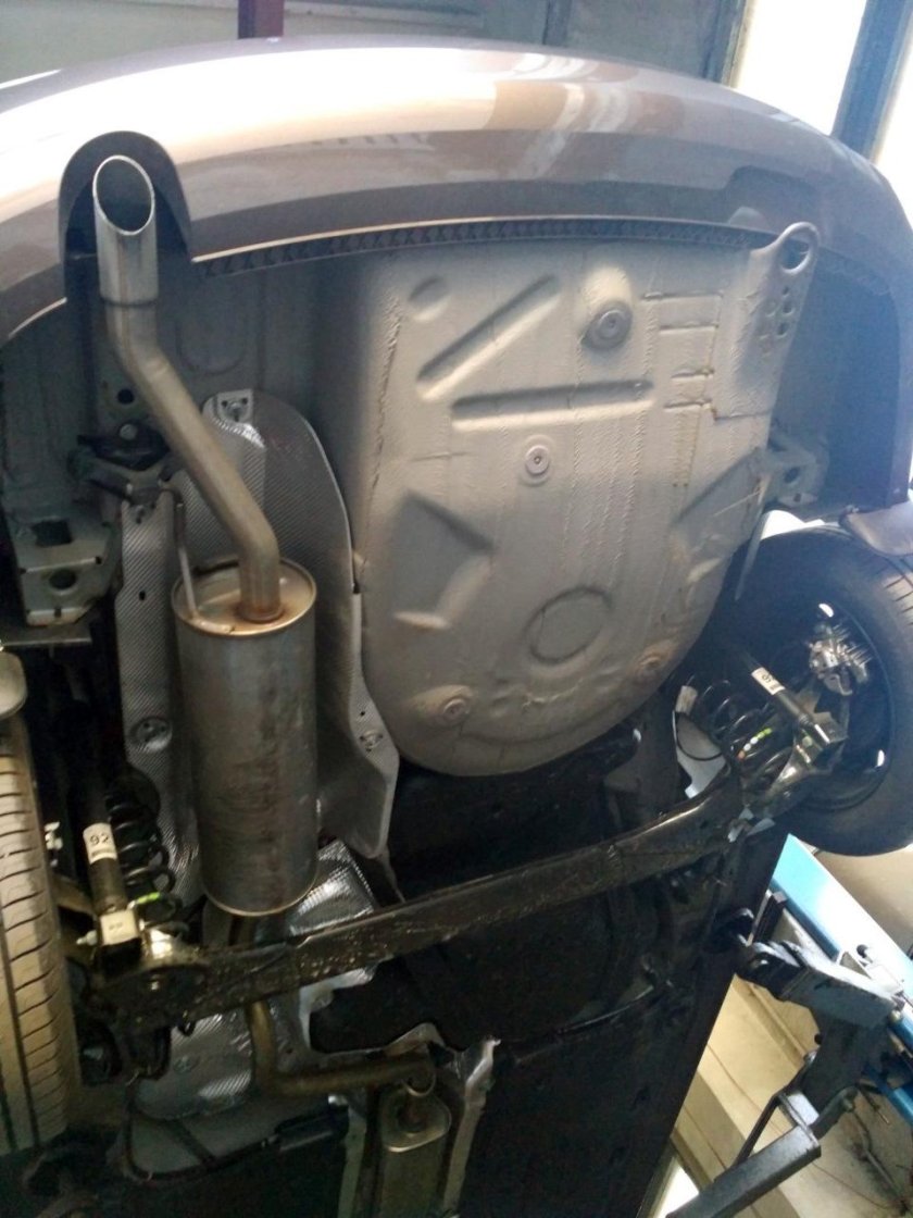 Фольксваген поло снизу