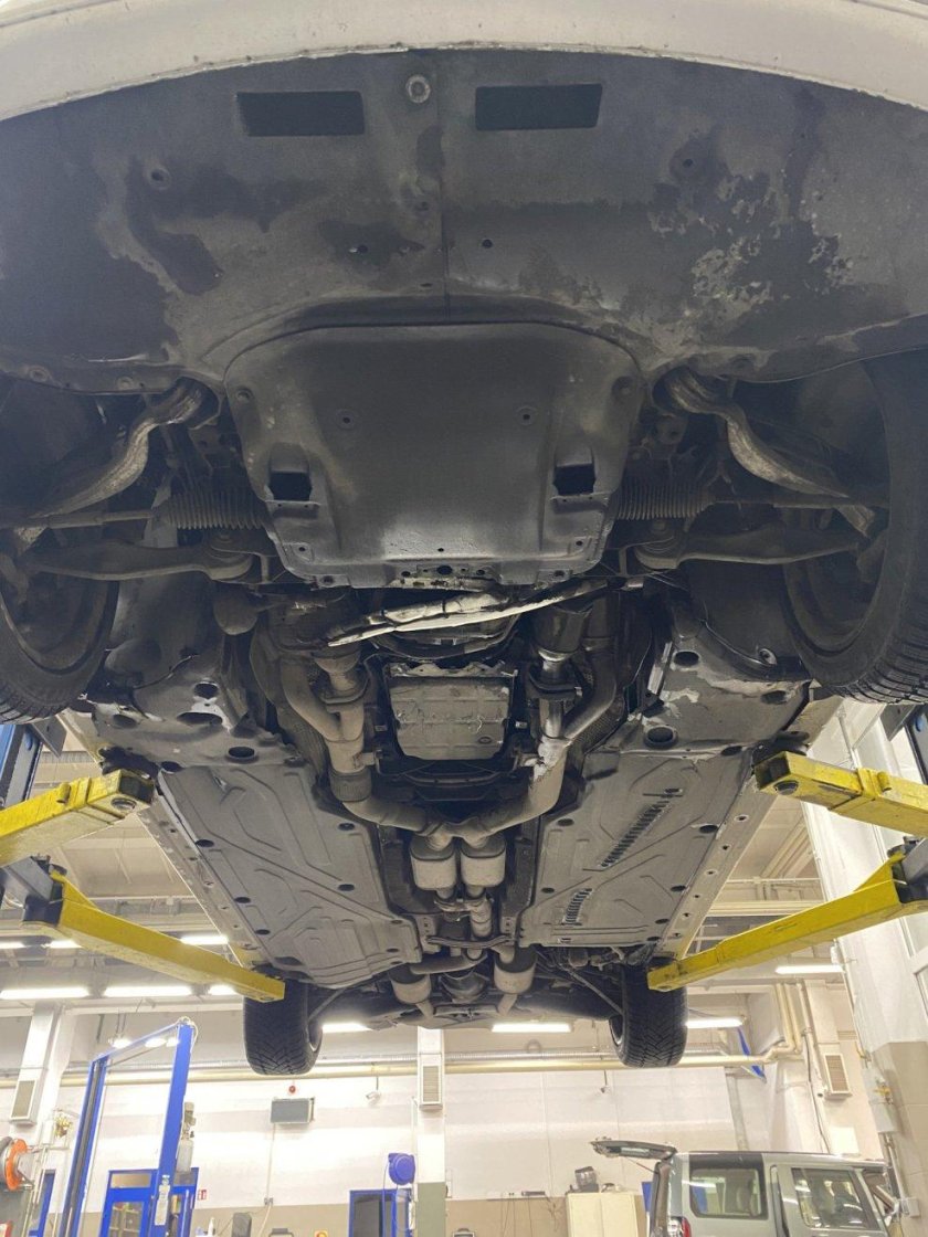 Фольксваген поло снизу