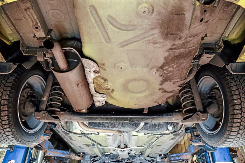 Днище Шкода Фабия 2