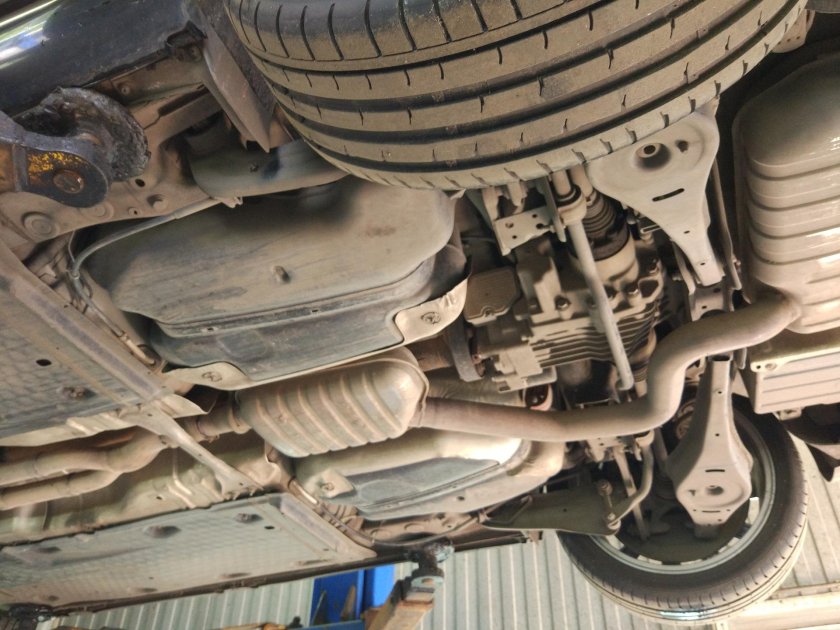 Днище VW Golf 6 1.6