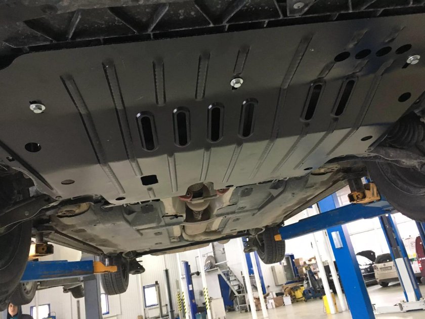 Защита картера Фольксваген поло седан