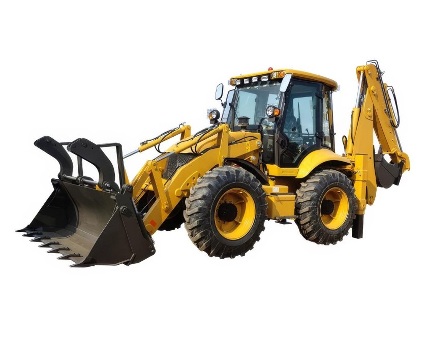 Экскаватор-погрузчик shanmon 388