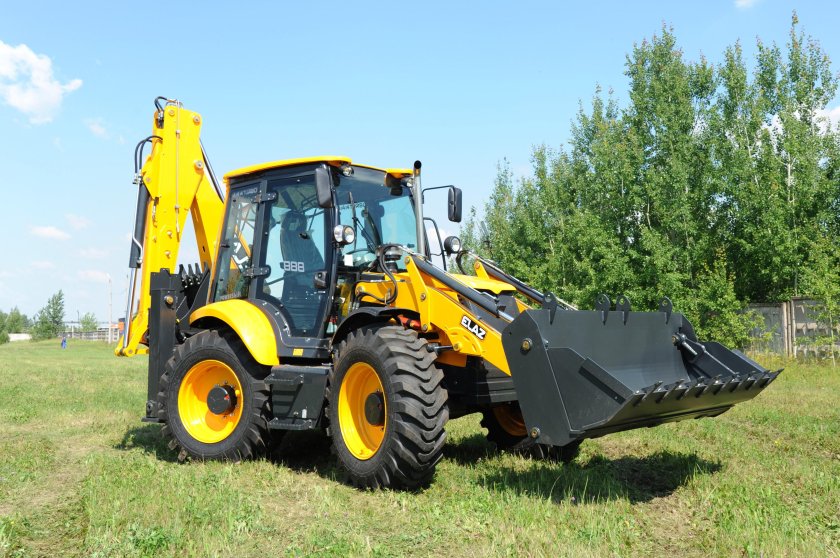 Экскаватор-погрузчик Elaz-BL 888