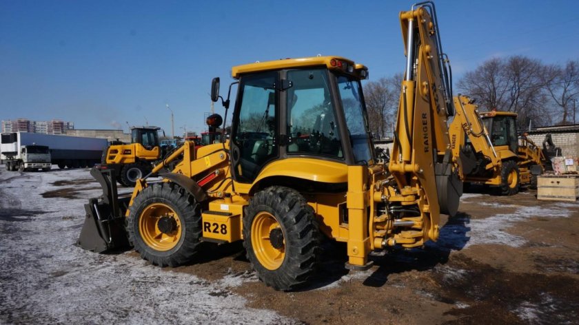 Экскаватор погрузчик