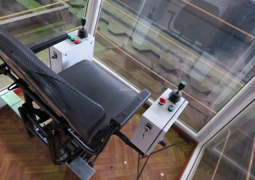 Кресло пульт крановщика мостового крана