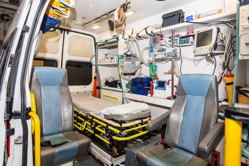 Реанимобиль СМП