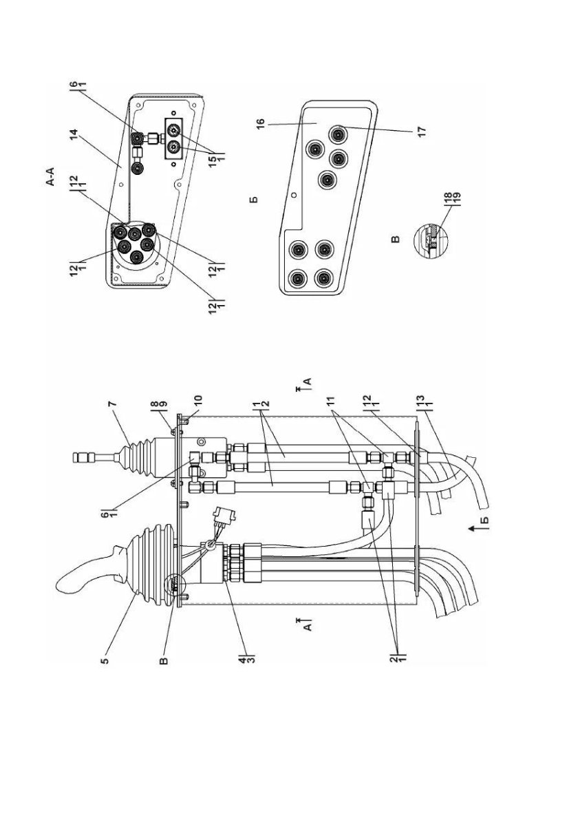 Джойстик ЧЕТРА т11 схема