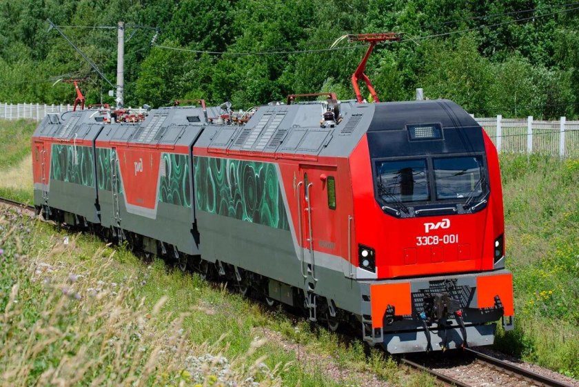 3эс8 малахит электровоз